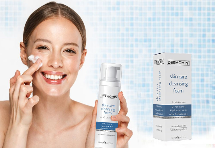 DERMOMIN SKIN CLEANSING FOAM