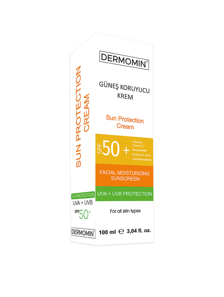 DERMOMİN GÜNEŞ KORUYUCU KREM SPF 50+